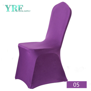 Copertura della sedia viola YRF Mobili Spandex hotel Banquet