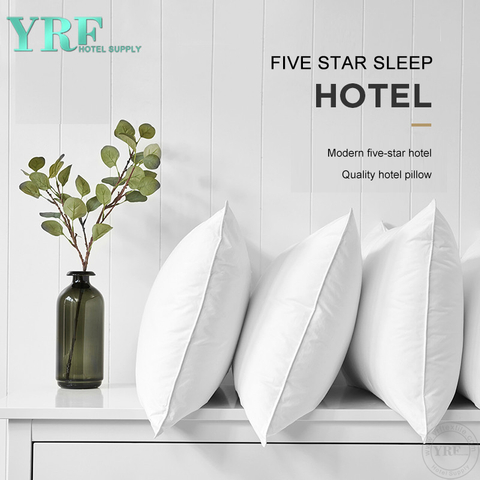 Cuscini dell'hotel King Poyester bianco lavabili comodi del fornitore cinese