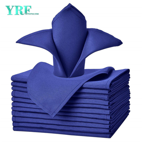Tovaglioli di stoffa Royal Blue 17x17" pollici Puro 100% poliestere lavabile e riutilizzabile per ristorante