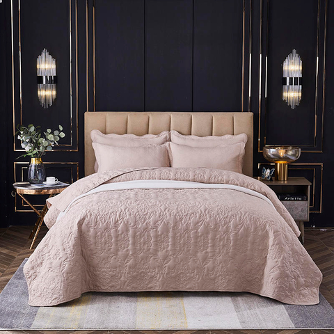 Biancheria da letto dell'hotel Copriletto in argento copriletto California King Comforter Set per tutta la stagione