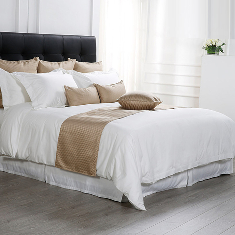 Biancheria da letto molto morbida per hotel Twin 1000 fili di cotone di qualità